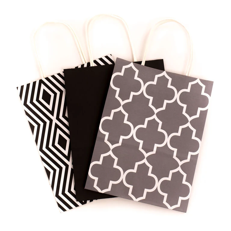 Hallmark 10.7" 12-Pack Assorted Kraft Paper Gift Bags - Image 7