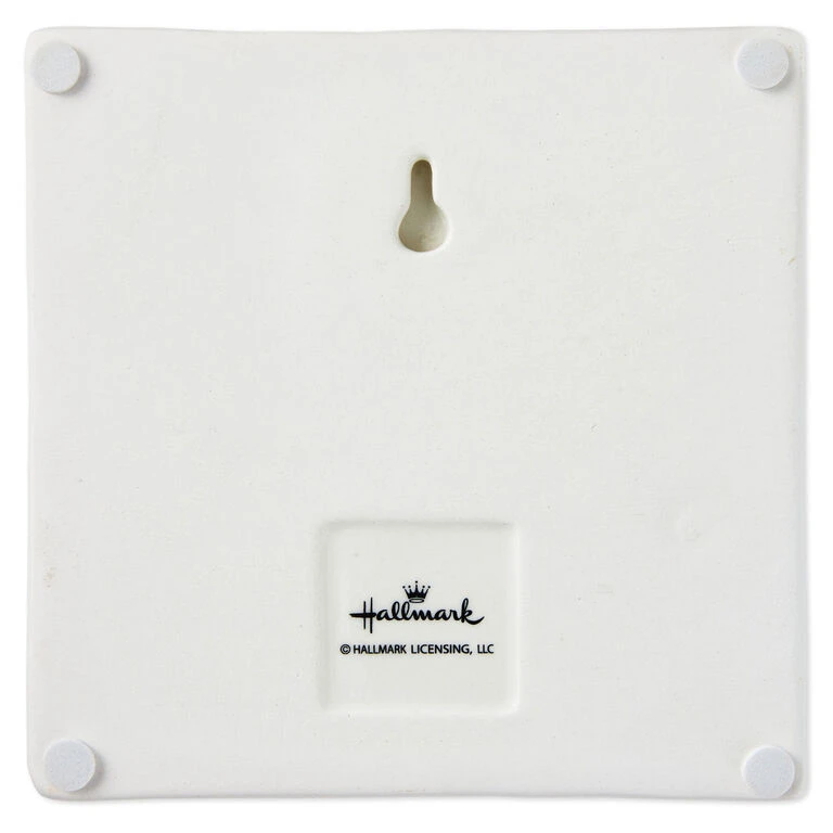 Hallmark A Nana's Heart Ceramic Tile Quote Sign, 6x6 - Image 2