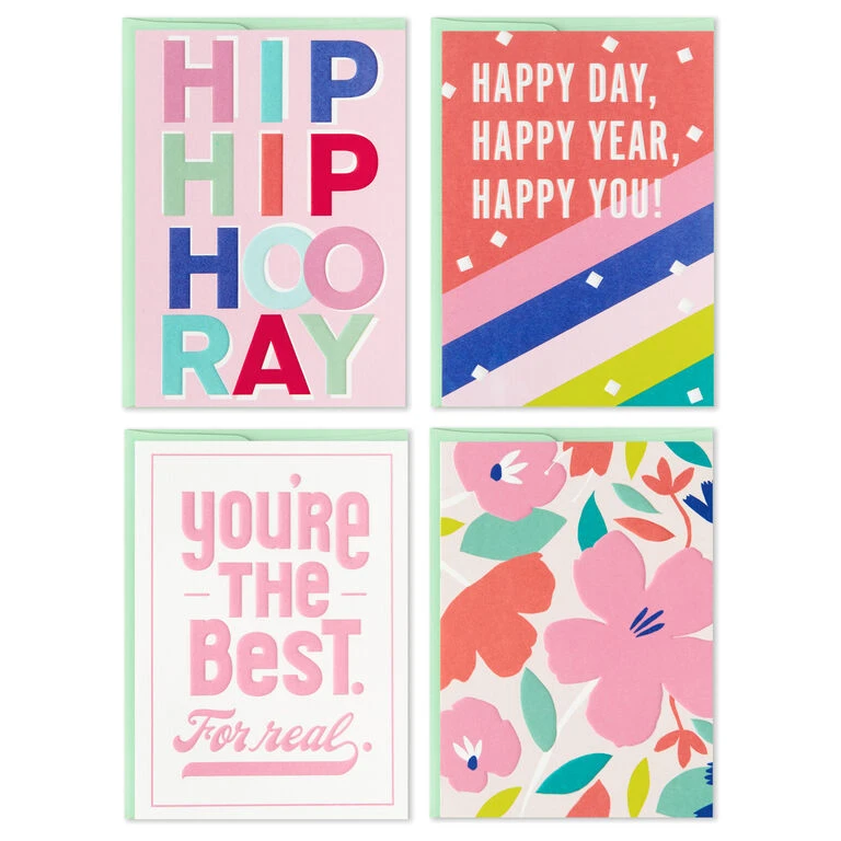 Hallmark Assorted Note Cards In Vertical Caddy, Set Of 24 - Image 2