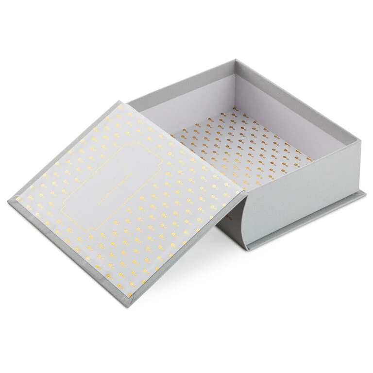 Hallmark Baby's Memories Gray Memory Box - Image 2