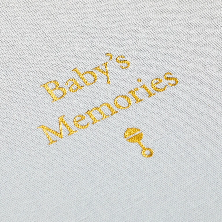 Hallmark Baby's Memories Gray Memory Box - Image 3