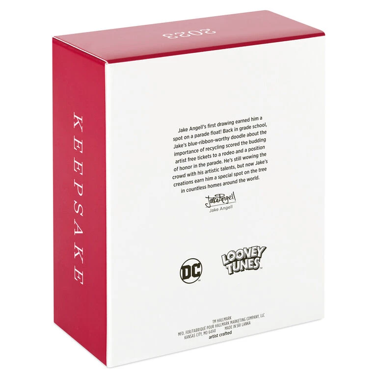 Hallmark Looney Tunes™ Wile E. Coyote™ As Batman™ Ornaments, Set Of 2 - Image 5