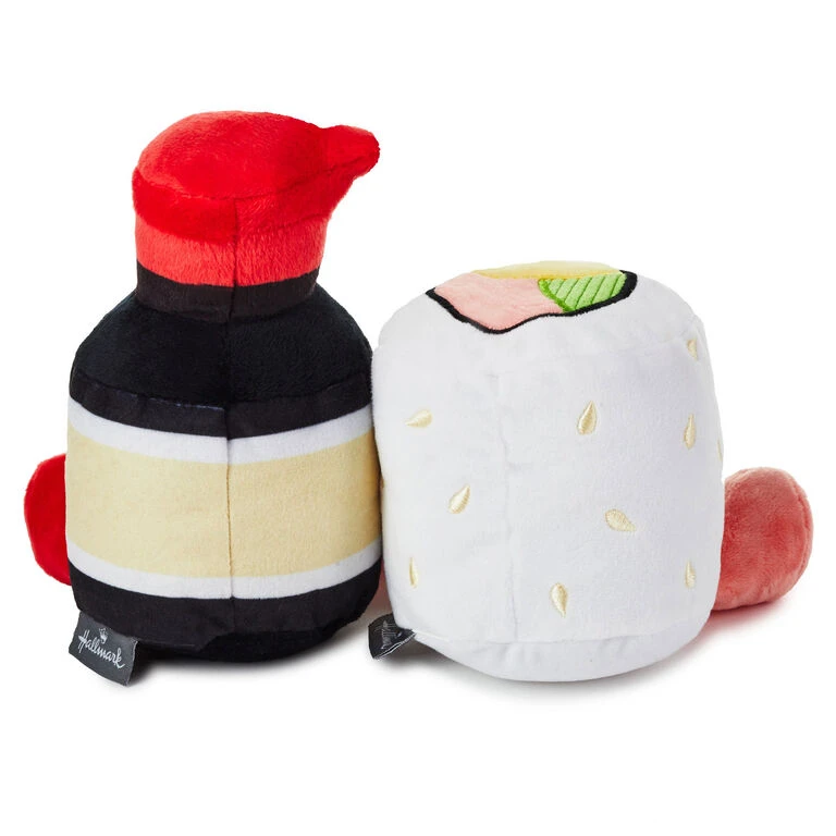 Hallmark Better Together Sushi And Soy Sauce Magnetic Plush, 5.25" - Image 2