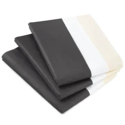 Hallmark Black/White/Cream 3-Pack Bulk Tissue Paper, 120 Sheets