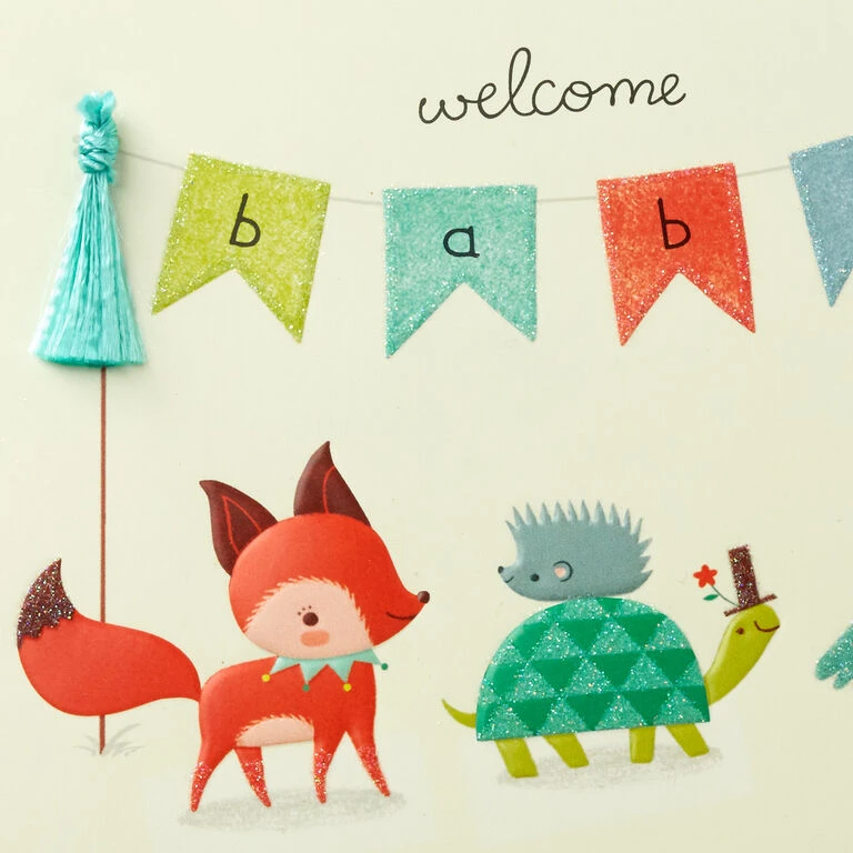 Hallmark Premium Assorted Handmade All-Occasion Cards In Leaf Print Organizer, Box Of 24 - Image 8