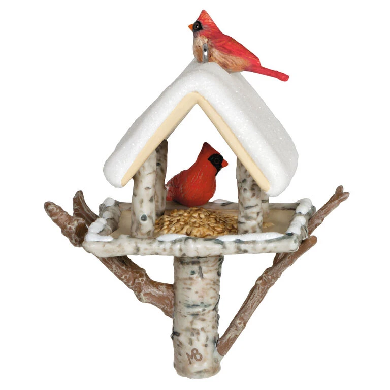 Hallmark Marjolein's Garden Winter Cardinals Ornament - Image 6