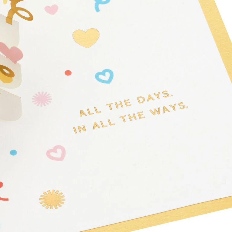 Hallmark Love You Always 3D Pop-Up Love Card - Image 3