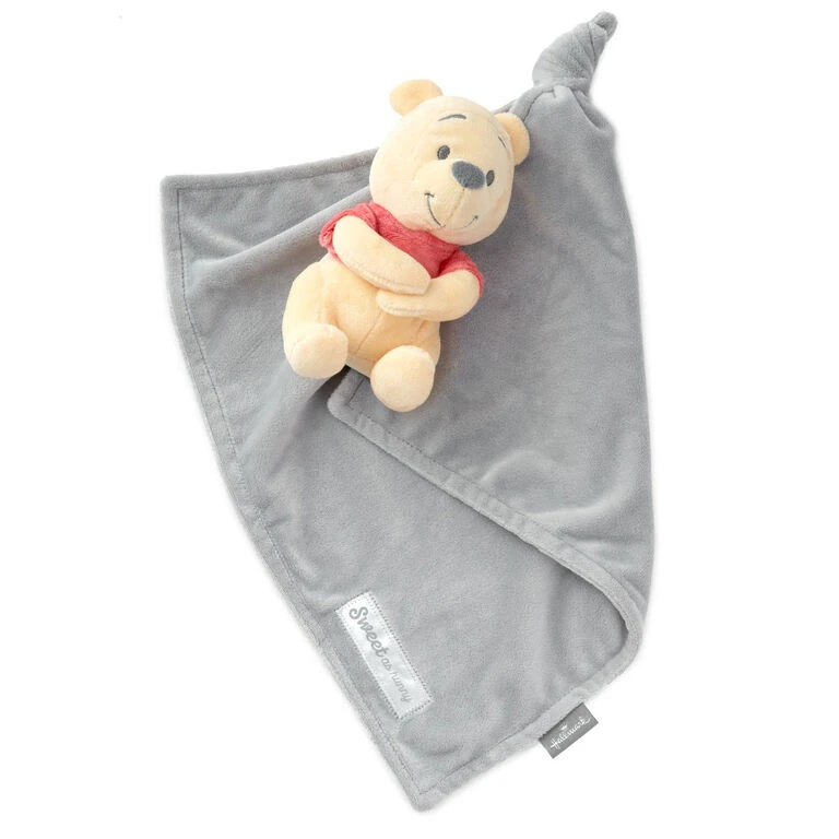 Hallmark Disney Baby Winnie The Pooh Plush And Lovey Blanket - Image 3
