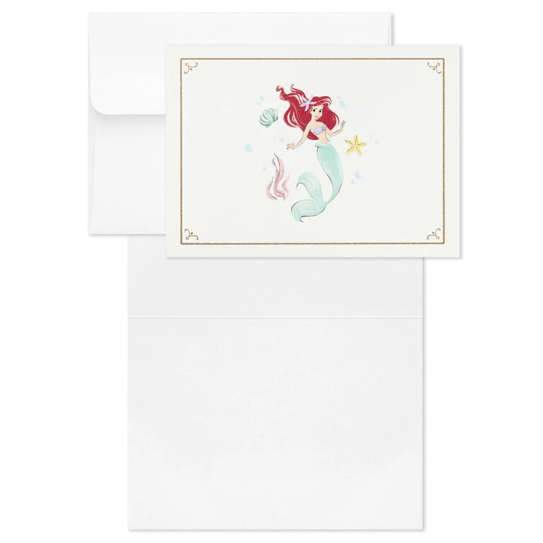 Hallmark Disney Princess Assorted Boxed Blank Note Cards Multipack, Pack Of 24 - Image 2