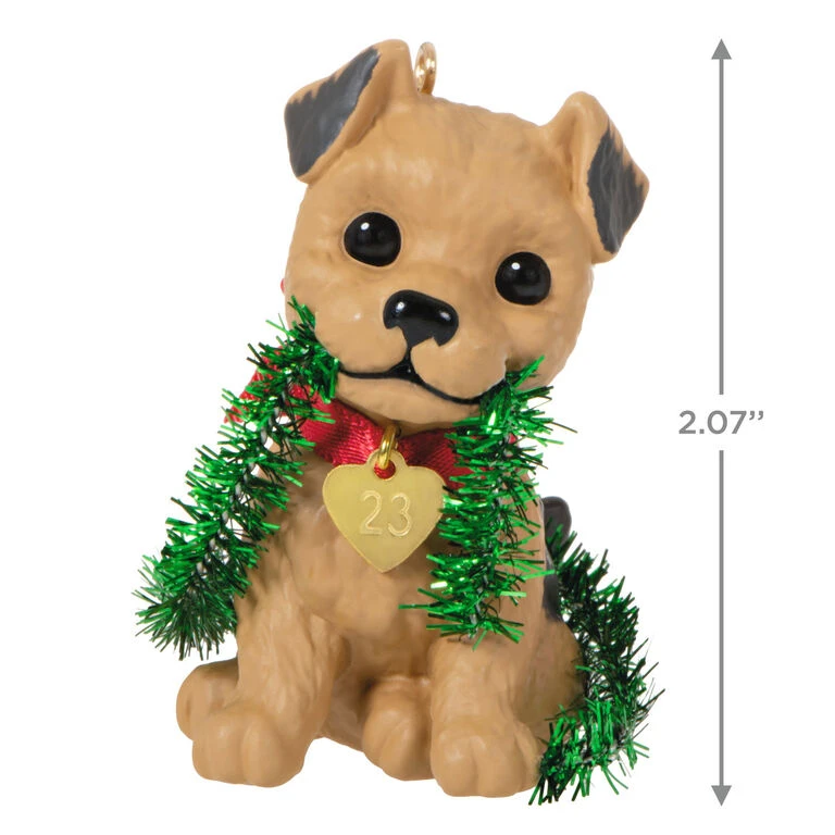 Hallmark Puppy Love Terrier 2023 Ornament - Image 3