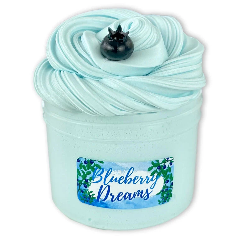 Dope Slimes Blueberry Dreams Memory Dough Slime