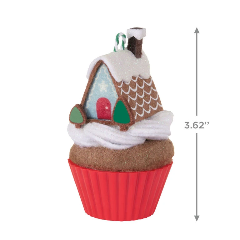 Hallmark Christmas Cupcakes Gingerbread Goodness Ornament - Image 3