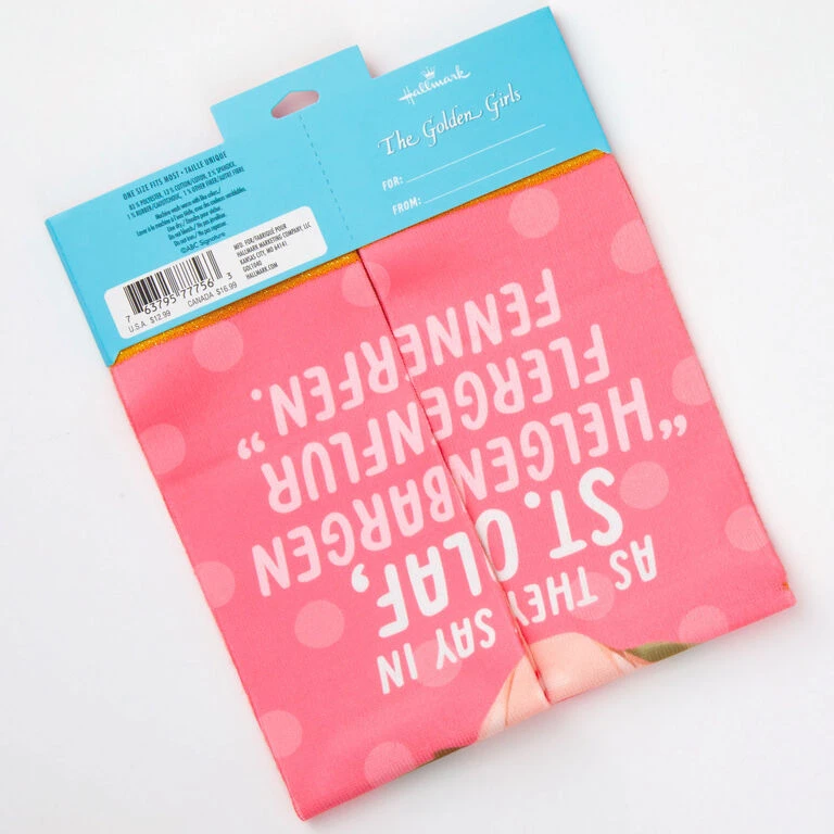 Hallmark Rose The Golden Girls St. Olaf Novelty Crew Socks - Image 5