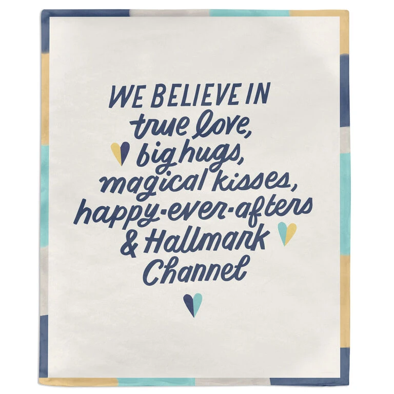 Hallmark Channel We Believe Blanket, 50x60 - Image 2