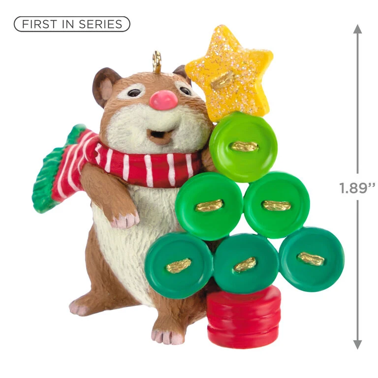 Hallmark Cute As A Button Ornament - Image 3