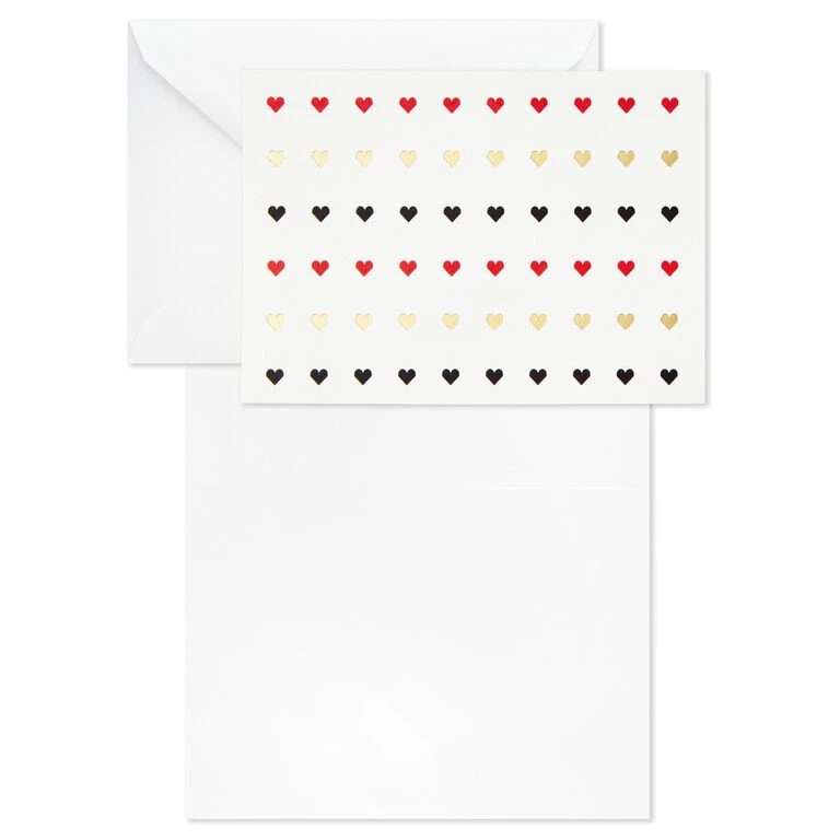 Hallmark Hearts Aplenty Assorted Blank Note Cards, Box Of 24 - Image 7