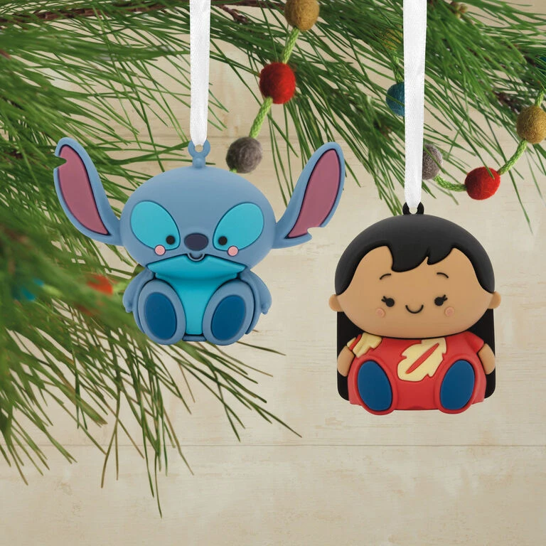 Better Together Disney Lilo & Stitch Magnetic Hallmark Ornaments, Set Of 2 - Image 2