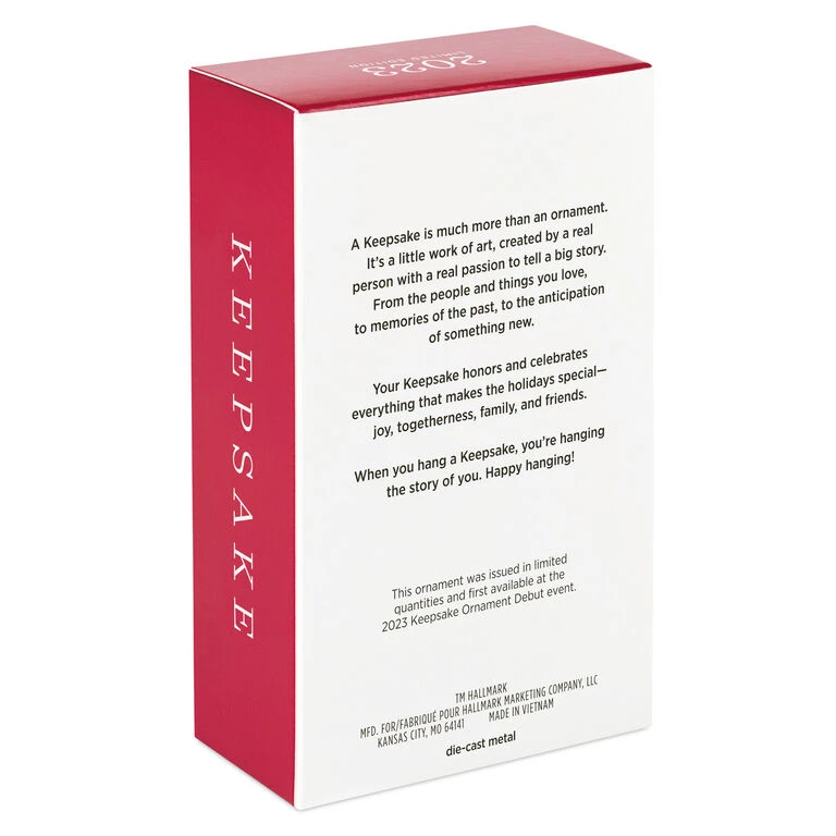 Hallmark Lionel® Trains Yellow 1361 Pennsylvania K4 Steam Locomotive Metal Ornament - Image 5