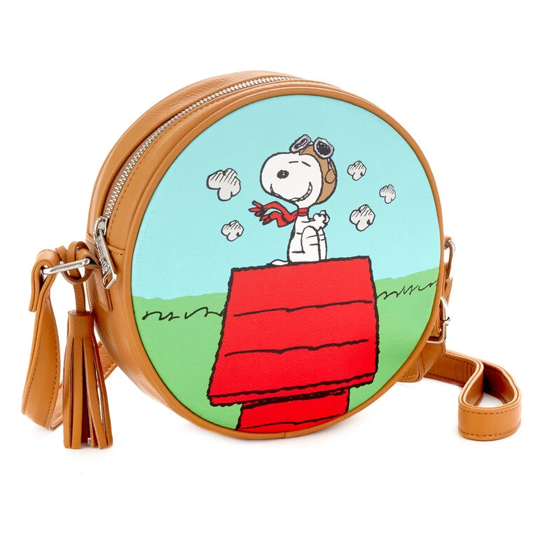 Loungefly Peanuts Snoopy Vs. The Red Baron Crossbody Bag - Image 2