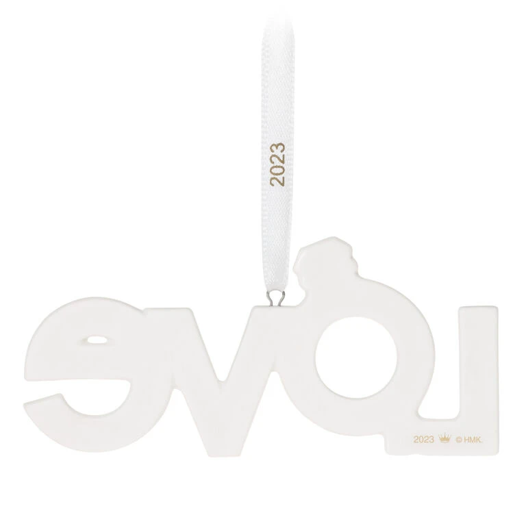 Hallmark We're Engaged! 2023 Porcelain Ornament - Image 6