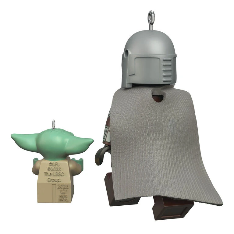 Hallmark The Mandalorian™ And Grogu™ LEGO® Star Wars™ Minifigure Ornaments, Set Of 2 - Image 6