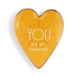Demdaco My Sunshine Art Heart Trinket Dish