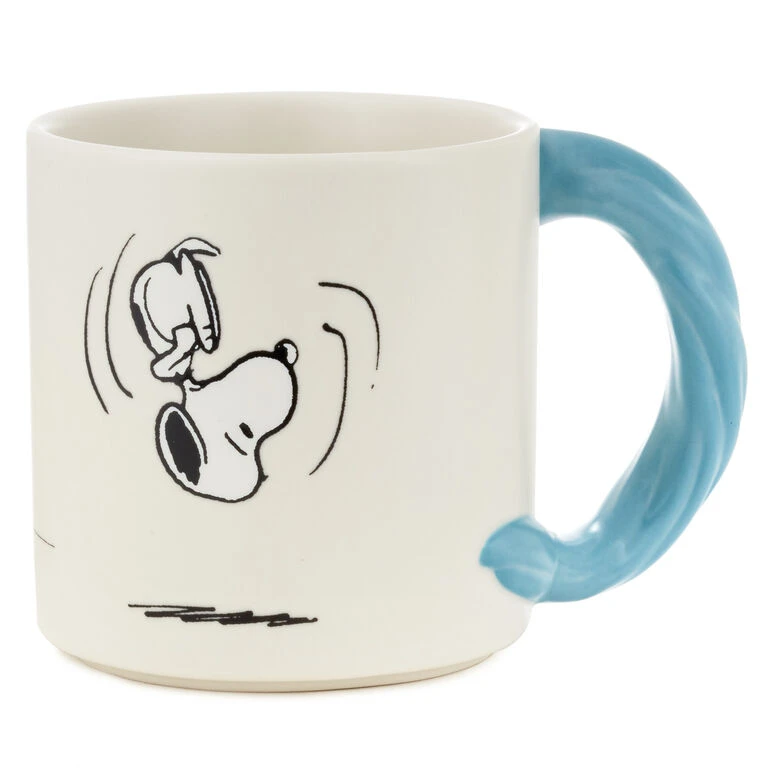 Hallmark Peanuts® Linus And Snoopy Dimensional Blanket Mug, 17 Oz. - Image 2