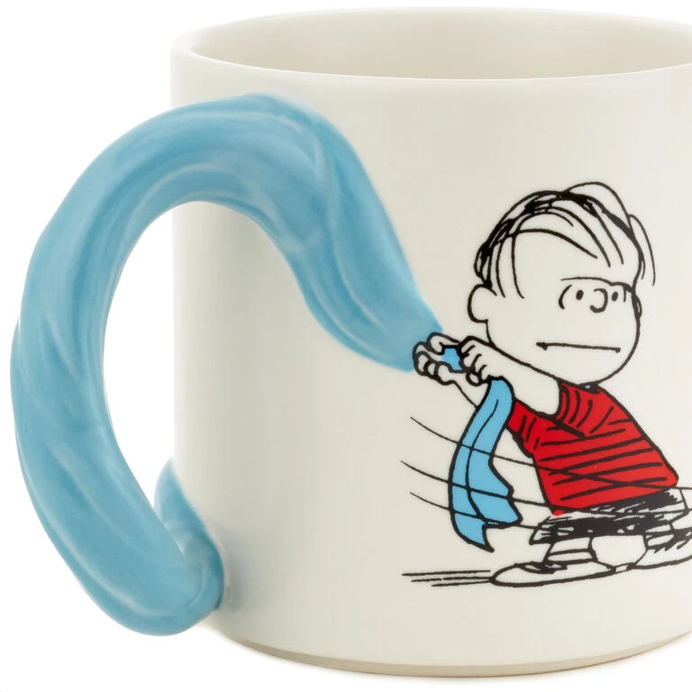 Hallmark Peanuts® Linus And Snoopy Dimensional Blanket Mug, 17 Oz. - Image 3