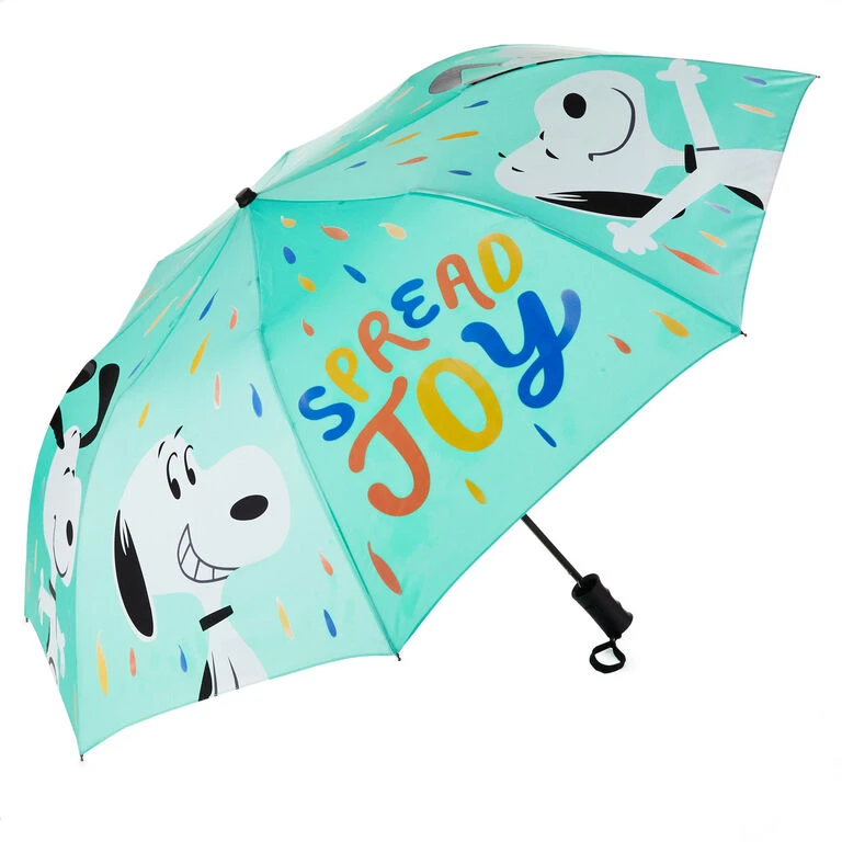 Hallmark Peanuts® Spread Joy Snoopy And Woodstock Color-Changing Umbrella - Image 3