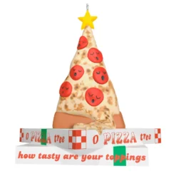 Hallmark O Pizza Tree Ornament