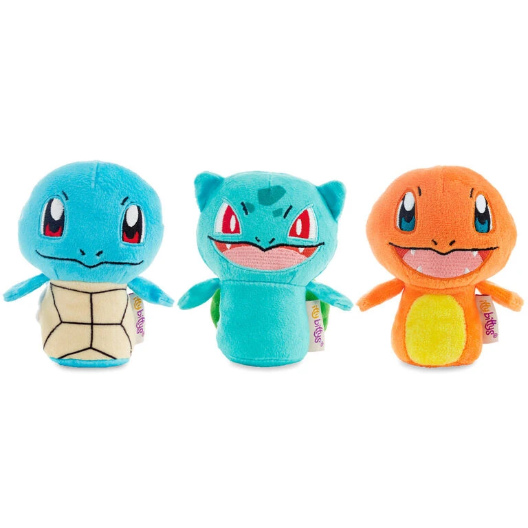 Hallmark Itty Bittys® Pokémon Plush Collector Set Of 3