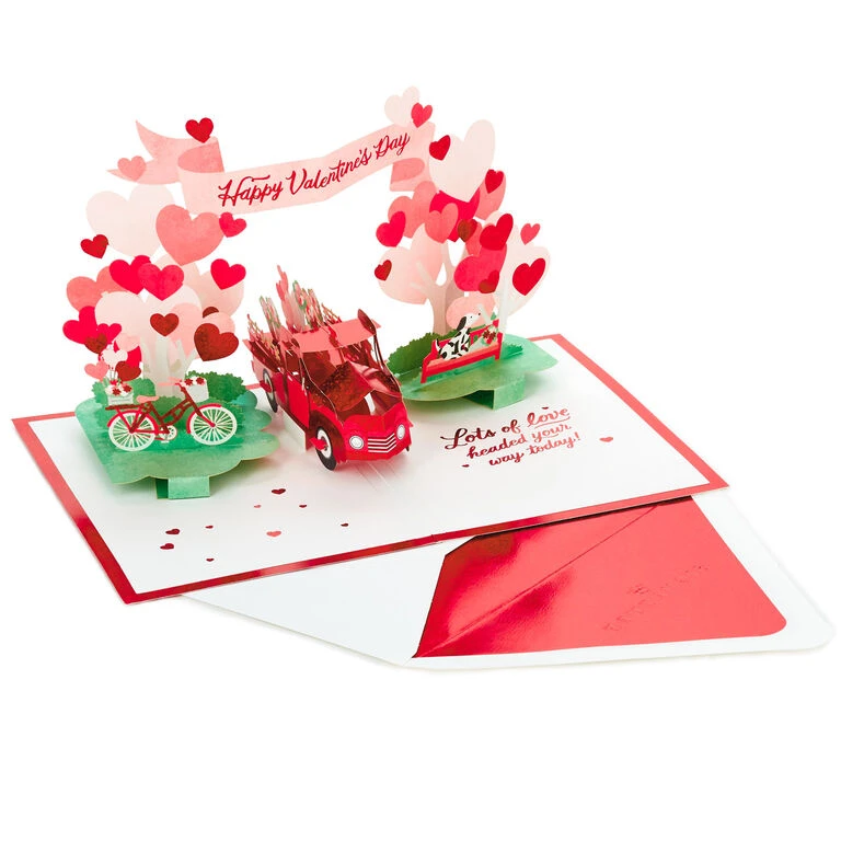 Hallmark Special Delivery 3D Pop-Up Valentine's Day Card - Image 3