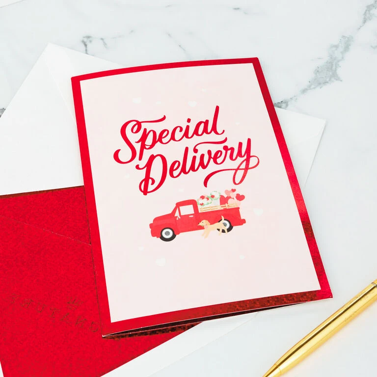 Hallmark Special Delivery 3D Pop-Up Valentine's Day Card - Image 7