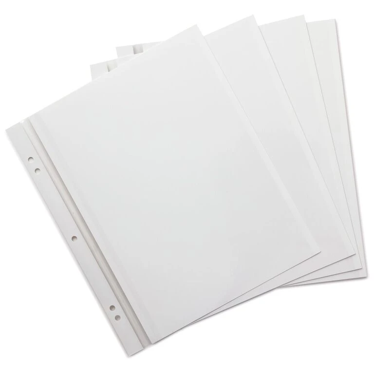 Hallmark Self-Adhesive Photo Refill Pages, Pack Of 16