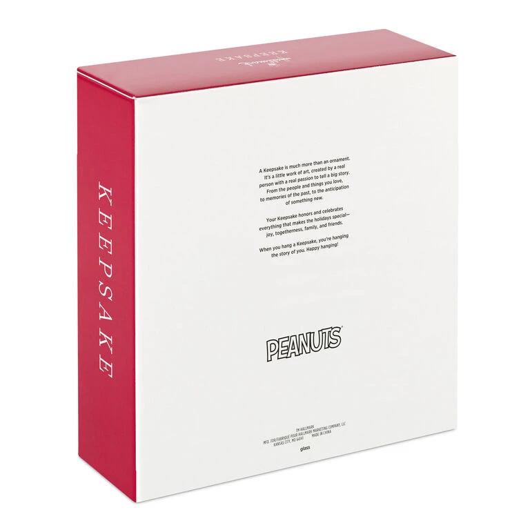 Hallmark The Peanuts® Gang Snoopy Glass Ornaments, Set Of 6 - Image 5