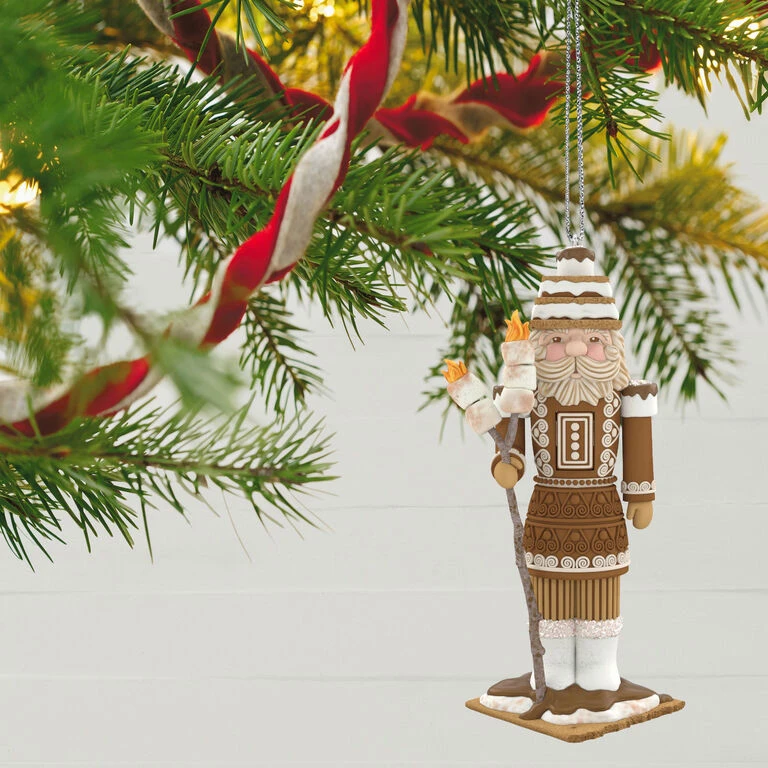 Hallmark Noble Nutcrackers Sir S'more Special Edition Ornament - Image 2