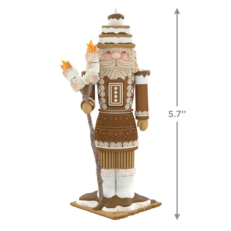 Hallmark Noble Nutcrackers Sir S'more Special Edition Ornament - Image 3