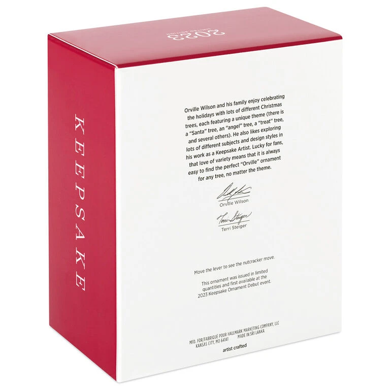 Hallmark Noble Nutcrackers Sir S'more Special Edition Ornament - Image 5