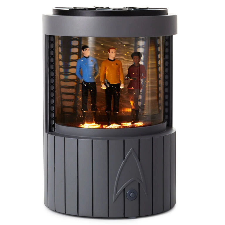 Hallmark Star Trek™ Transporter Snow Globe With Light And Sound - Image 2