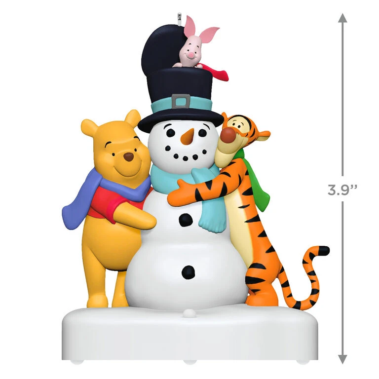 Hallmark Disney Winnie The Pooh A Happy Holiday Hug Musical Ornament - Image 3