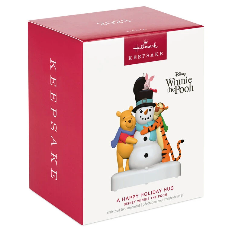 Hallmark Disney Winnie The Pooh A Happy Holiday Hug Musical Ornament - Image 4