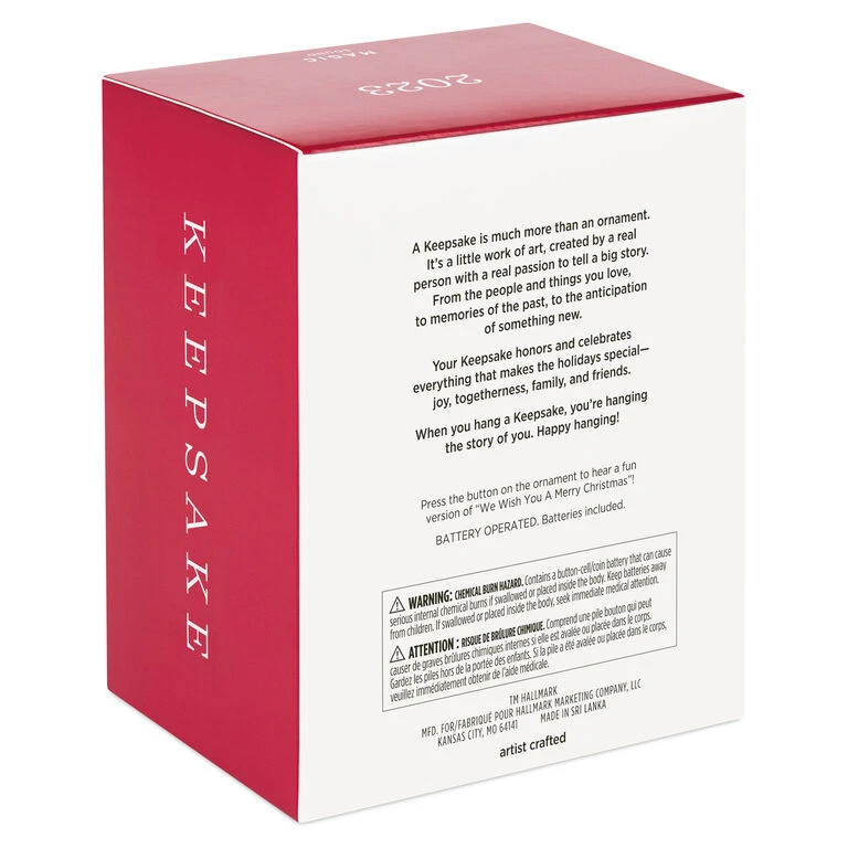 Hallmark Disney Winnie The Pooh A Happy Holiday Hug Musical Ornament - Image 5